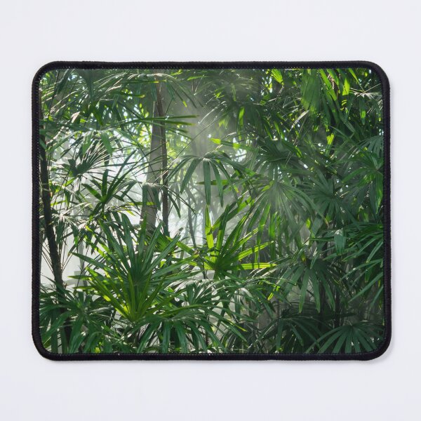 Item preview, Misty Green Jungle - Happy Palmy Forest Bathing Imagery designed and sold by Georgia Mizuleva.