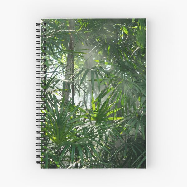 Item preview, Misty Green Jungle - Happy Palmy Forest Bathing Imagery designed and sold by Georgia Mizuleva.