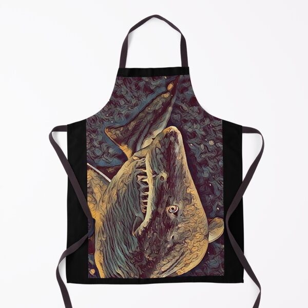 Item preview, Shark Close Up Dark designed and sold by Namsus-Printing.