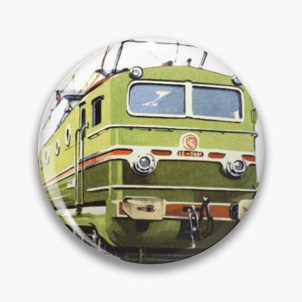 Item preview, VINTAGE LOCOMOTIVE ELECTRICAL LOCOMOTIVE RAILWAY LOVE TRAINS TRAIN DRIVER designed and sold by frikitren.