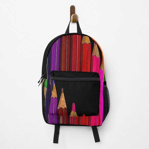 Item preview, Coloured pencils arranged in a slope. Black background. designed and sold by janesg.