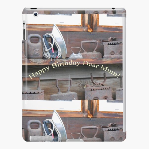 Happy Birthday Dear Mum! iPad Snap Case