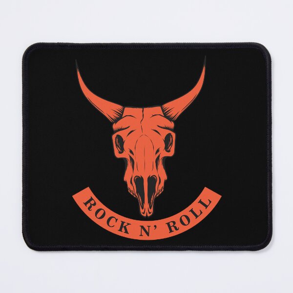 Item preview, Rock N Roll Bull Skull Design designed and sold by zoripet Store.