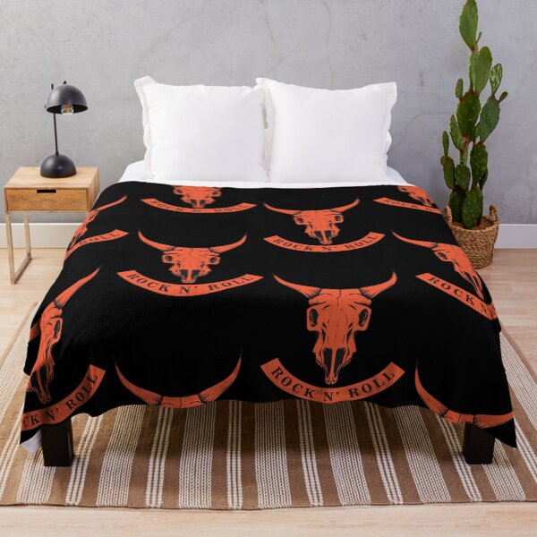 Item preview, Rock N Roll Bull Skull Design designed and sold by zoripet Store.