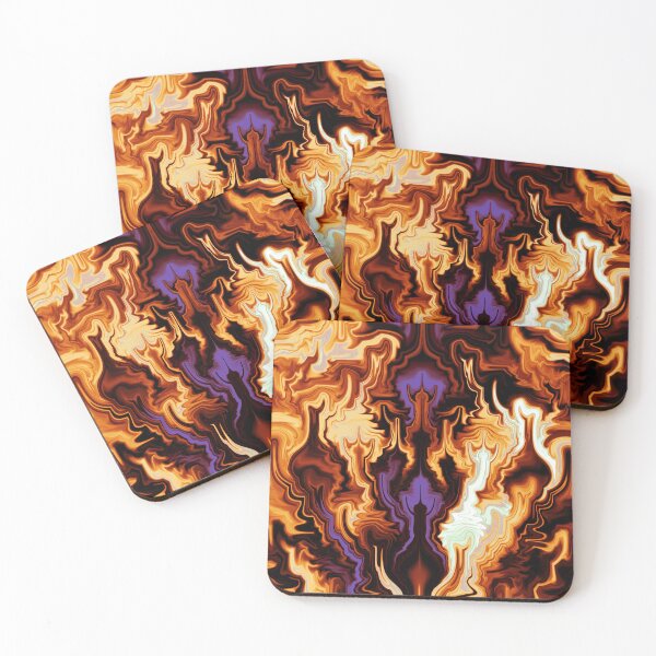 Item preview, Colourful Flames Fractal designed and sold by pinkal.