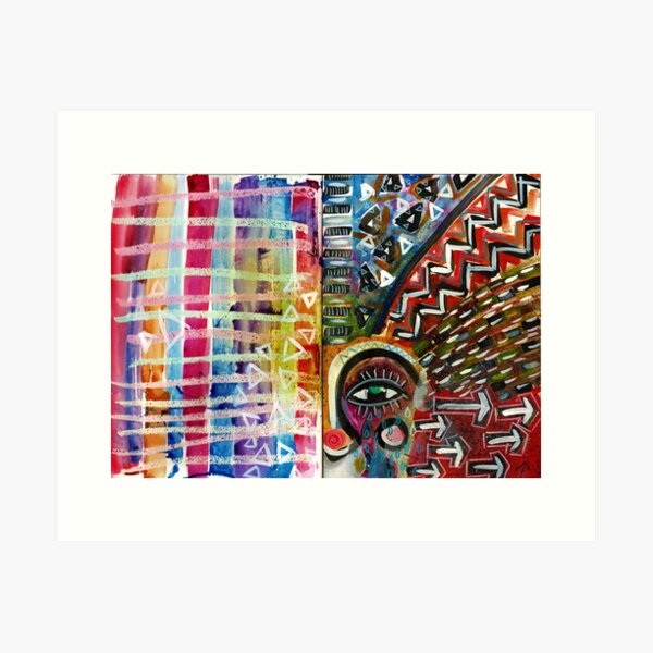 Mess Art Print