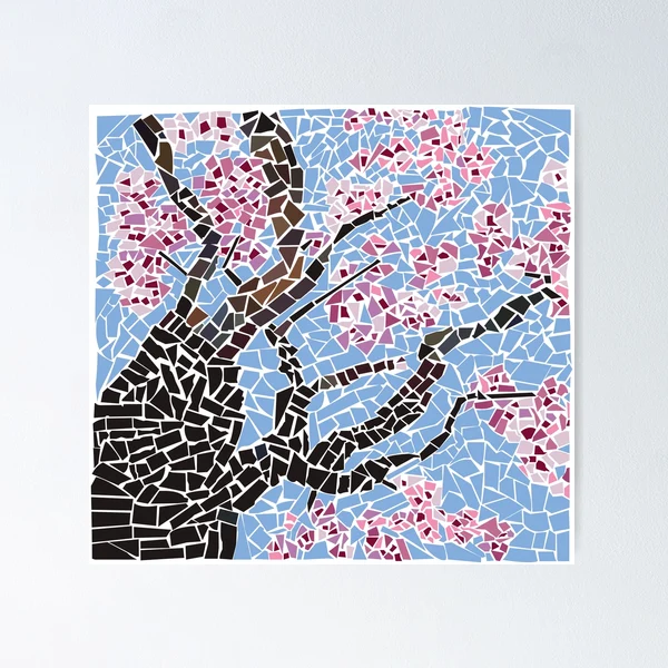 mosaic tree art