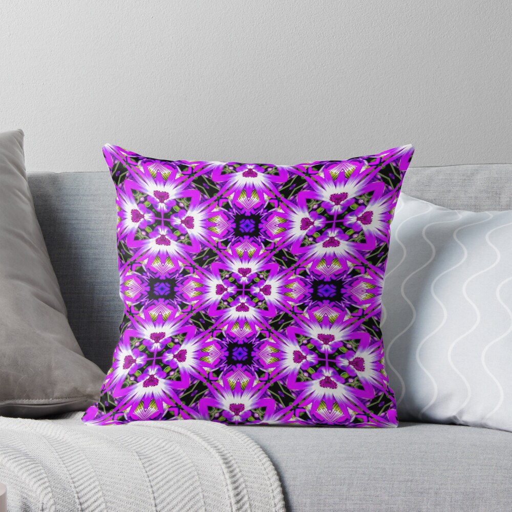Item preview, Throw Pillow designed and sold by Patternflower.