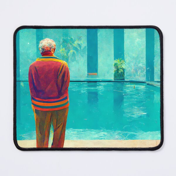 Item preview, Man Standing by Pool designed and sold by endage.