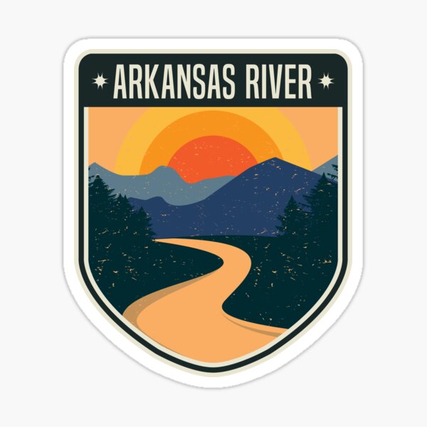 Vista previa del artículo con la obra «Río Arkansas», diseñado y vendido por studio838.