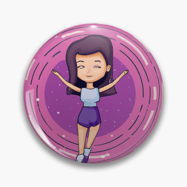 Item preview, Cute girl is floating in space. Artistic Illustration Cartoon Comics Drawing designed and sold by yunuzdemirtas.