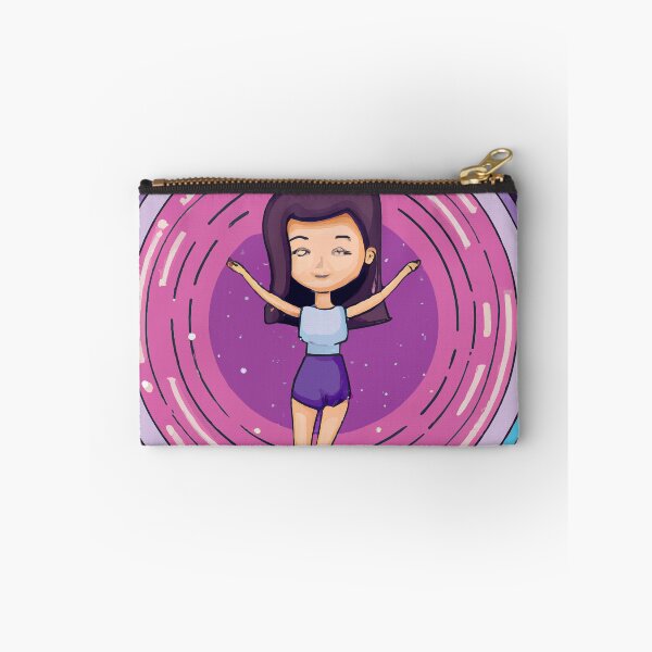 Item preview, Cute girl is floating in space. Artistic Illustration Cartoon Comics Drawing designed and sold by yunuzdemirtas.