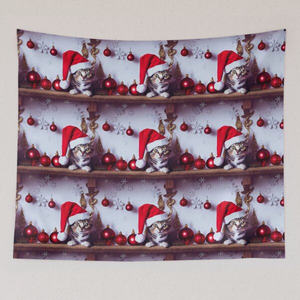 Item preview, Holiday Shelf Kitty designed and sold by MagicCatSociety.