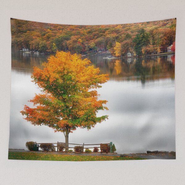 Item preview, Teedyuskung Lake - Hawley, PA designed and sold by Kathy Weaver.