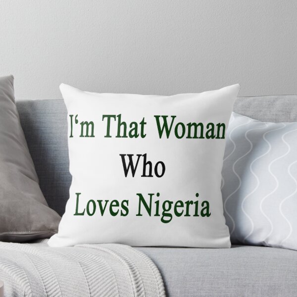 Item preview, I'm That Woman Who Loves Nigeria  designed and sold by supernova23.
