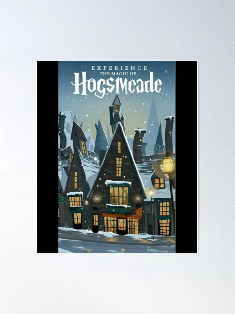 Harry Potter Poster Hogsmeade Poster Set of 3 Poster Harry Potter