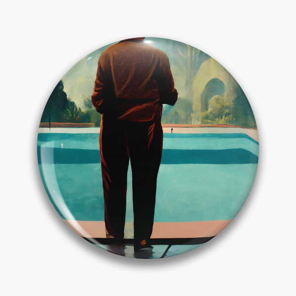 Item preview, Man Looking over Pool designed and sold by endage.