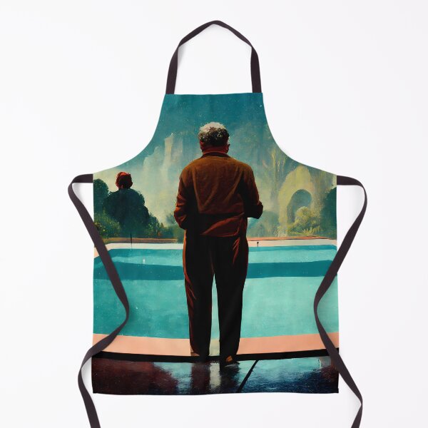 Item preview, Man Looking over Pool designed and sold by endage.