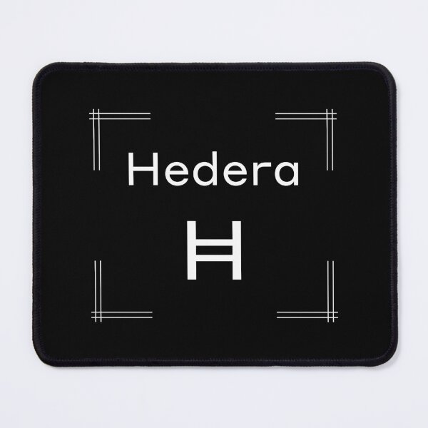 Item preview, Hedera HBAR Crypto Altcoin - Modern Rectangular Frame designed and sold by CryptoMoods.