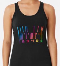 Dark Matter - Der Android Barcode Racerback Tank Top
