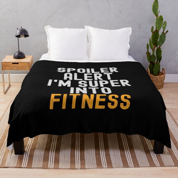 Item preview, Funny Spoiler Alert I'm Super Into Fitness designed and sold by kindxinn.