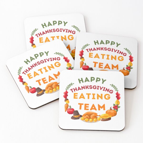 Item preview, Happy Thanksgiving Eating Team Funny Gift designed and sold by OneDayCollected.
