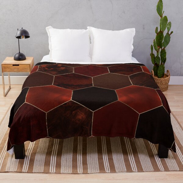 Item preview, Honeycomb pattern - Brown Textures designed and sold by k9printart.