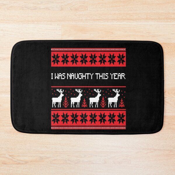 Item preview, Naughty This Year Ugly Weihnacht designed and sold by MooonTees.