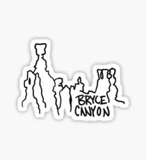 Bryce Canyon Graphic Sticker
