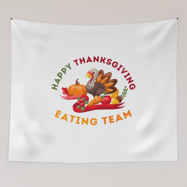 Item preview, Happy Thanksgiving Eating Team Funny Gift designed and sold by OneDayCollected.