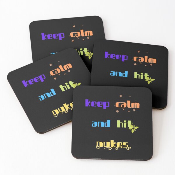 Item preview, keep calm and hit nukes designed and sold by zhaipeiling.