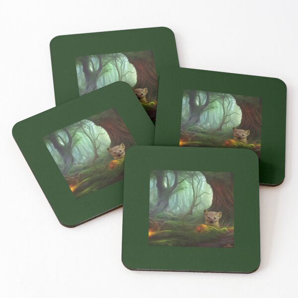 Item preview, Deep Forest Cute Animal | Fantasy Art designed and sold by LenaKiagia.