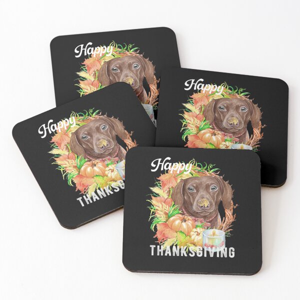 Item preview, Dachshund Dog Owner Thanksgiving Celebration Harvest designed and sold by Cuddlythopia.