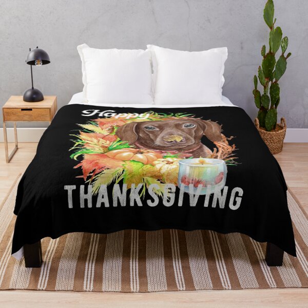 Item preview, Dachshund Dog Owner Thanksgiving Celebration Harvest designed and sold by Cuddlythopia.