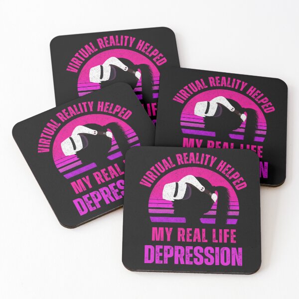 Item preview, Girl Meditation VR Virtual Reality Therapy Group Womans designed and sold by DadJokeDescript.