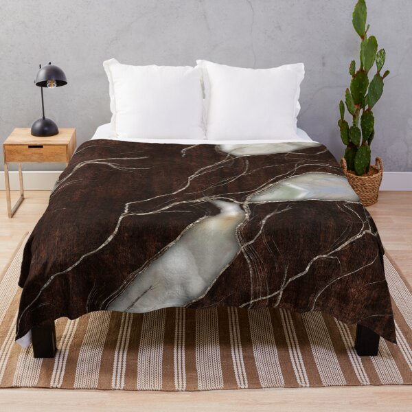 Item preview, Dark Brown Wood and Pearl Abstract Digital art designed and sold by k9printart.