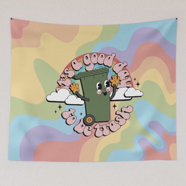 Item preview, It's a good day to be trash (Aussie Memes) designed and sold by Ashley Castleton.