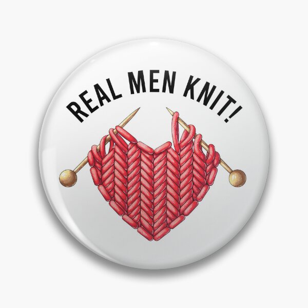 Item preview, Knitting Real Men Knit designed and sold by kudostees.