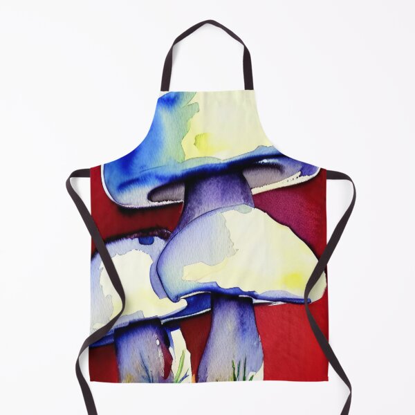 Item preview, Mushrooms watercolor painting designed and sold by Mirarima.