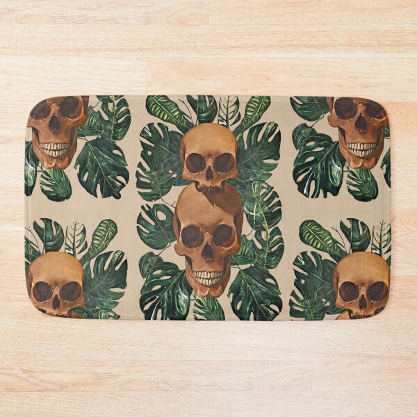 Item preview, Monstera Skulls designed and sold by cranioholix.