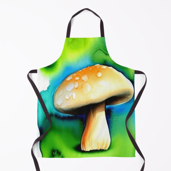 Item preview, Mushrooms watercolor painting designed and sold by Mirarima.