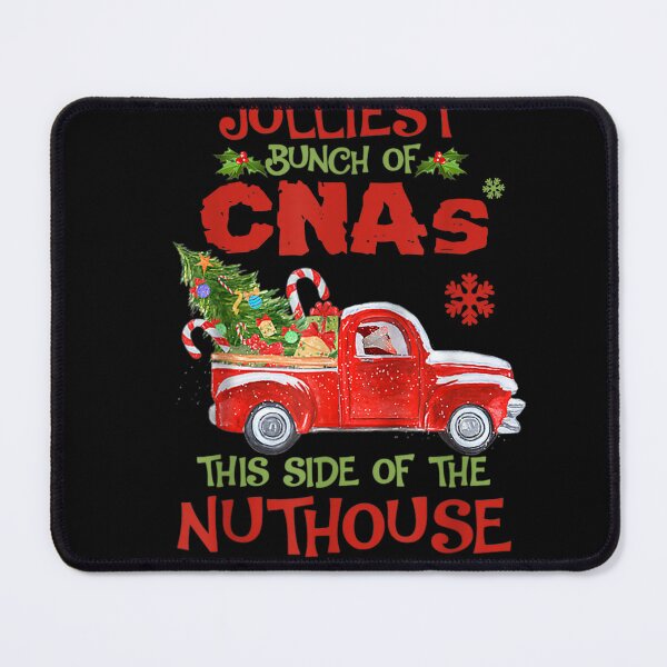 Item preview, jolliest bunch of As this side of the nuthouse Christmas T-Shirt designed and sold by AxOtylia.