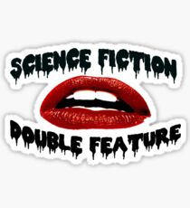 Science Fiction Double Feature Sticker
