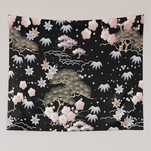 Item preview, Japanese Floral designed and sold by FantasySkyArt.