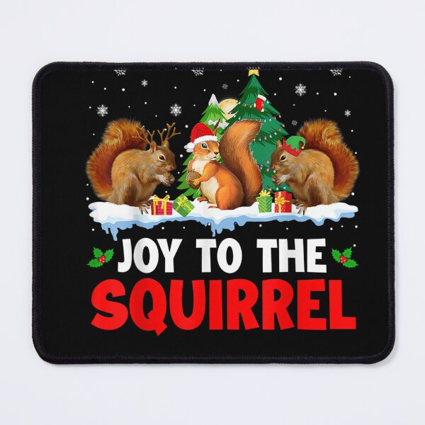 Item preview, Joy To The Squirrel Christmas Santa Elf Reindeer Squirrel T-Shirt designed and sold by AxOtylia.