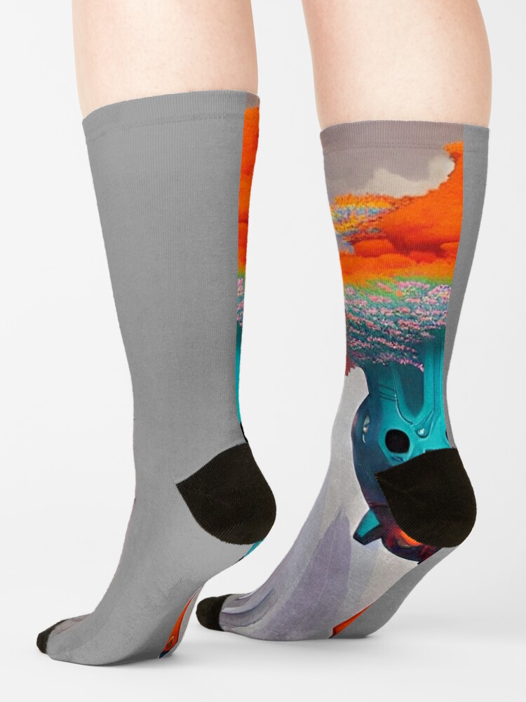 Exo Planet Sci Fi Ai Art Ai Generated Art Computer Generated Art Socks For Sale By 