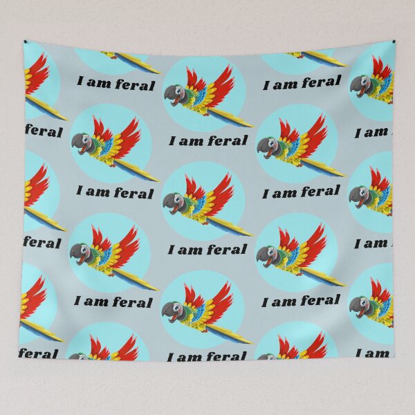 Item preview, I am feral   designed and sold by Batupahat99.