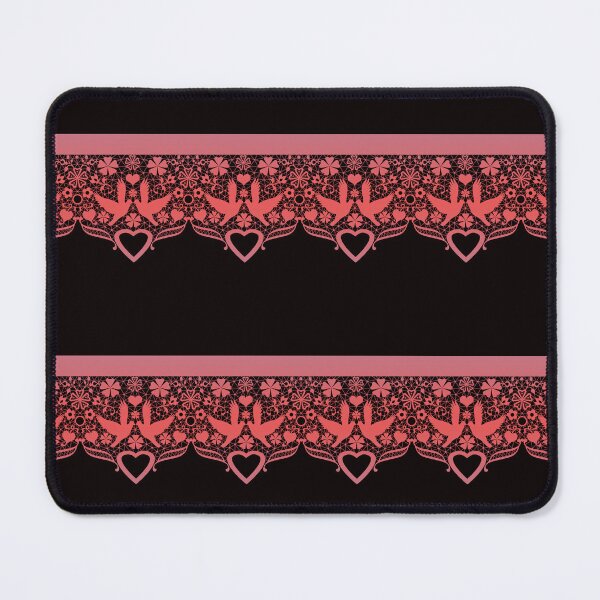 Item preview, Red with black lace pattern designed and sold by fuzzyfox.