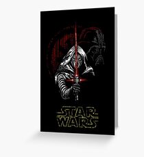 THE FORCE Greeting Card
