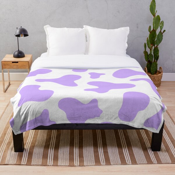 Aperçu de l'œuvre Motif vache lilas créée et vendue par AichaShopS.